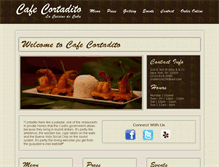 Tablet Screenshot of cafecortadito.com